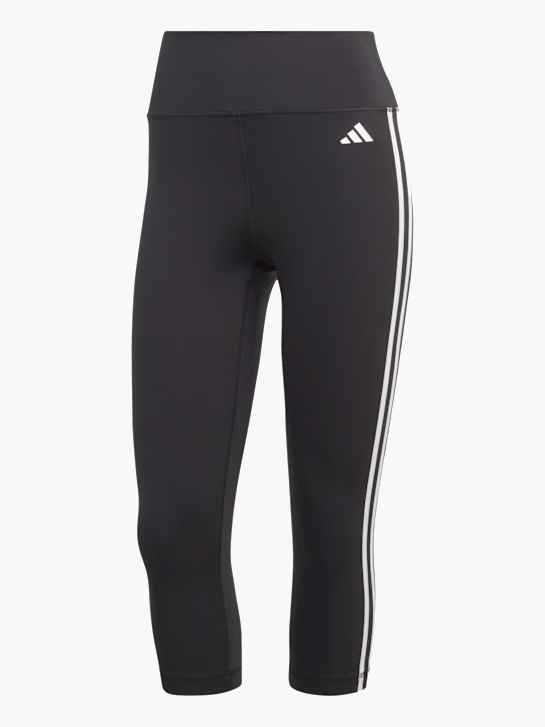 adidas Train Essentials 3-Streifen High-Waisted 3/4-Leggings Schwarz 141267 1