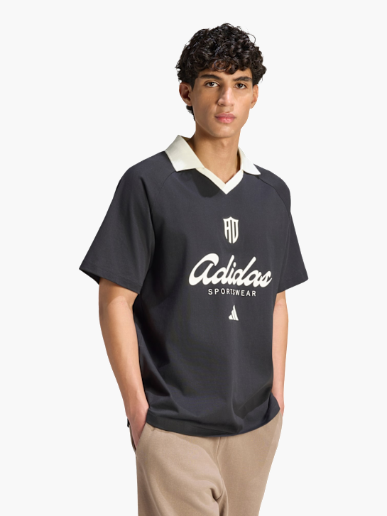 adidas LUX TIRO SCRIPT GRAFIK POLOSHIRT Schwarz 169525 2