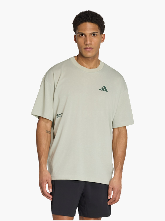 adidas CLIMACOOL FUN TRAINING Grafik T-Shirt Grün 168952 2