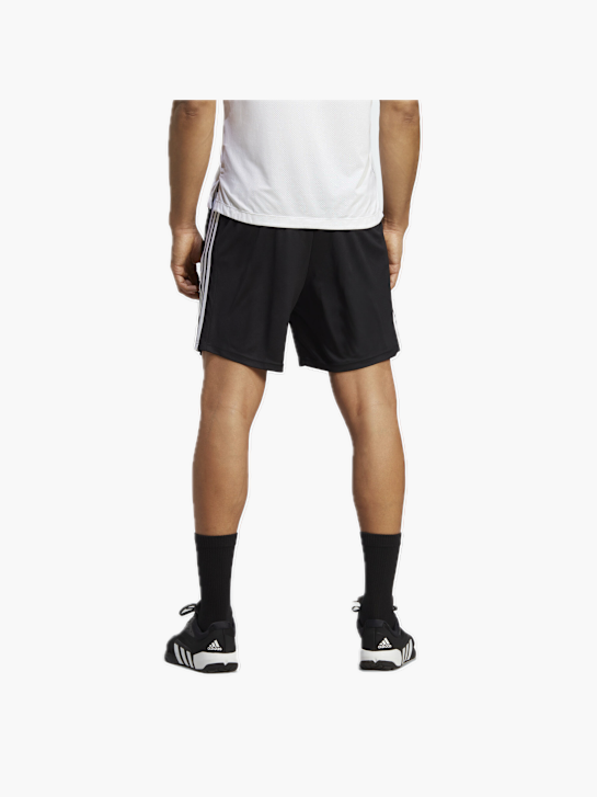 adidas Train Essentials Piqué 3-Streifen Trainingsshorts Schwarz 133010 3