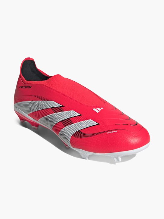 adidas Predator League Laceless FG/MG Fußballschuh Rot 133560 4