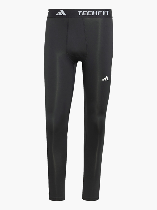 adidas TECHFIT Compression Training 3-Streifen lange Leggings Schwarz 141388 1