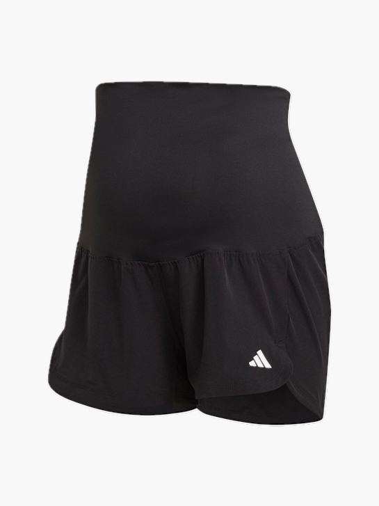 adidas Pacer Woven Stretch Training Shorts  Umstandsmode Schwarz 132112 1