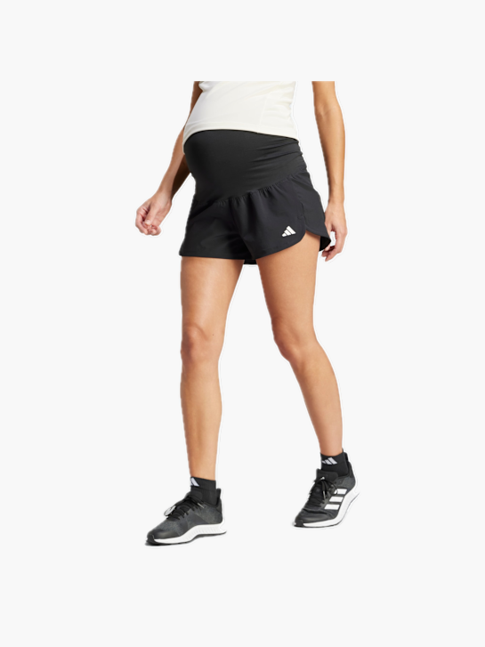 adidas Pacer Woven Stretch Training Shorts  Umstandsmode Schwarz 132112 2