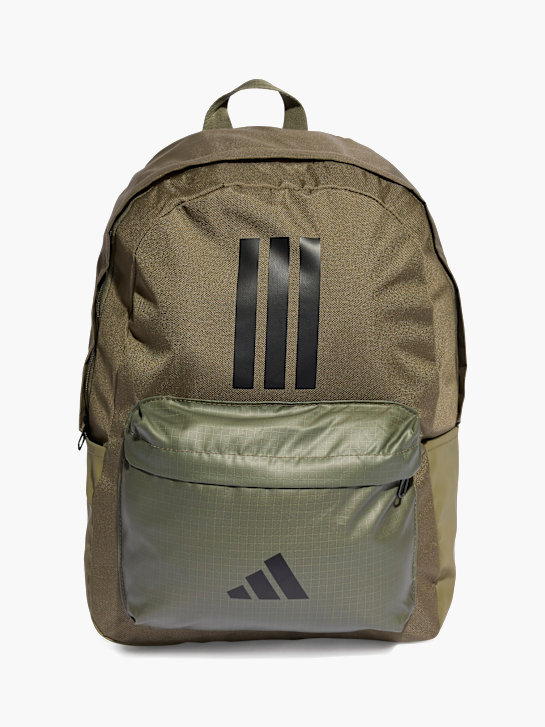 adidas Classic Back To School 3-Streifen Rucksack Olive 142662 1