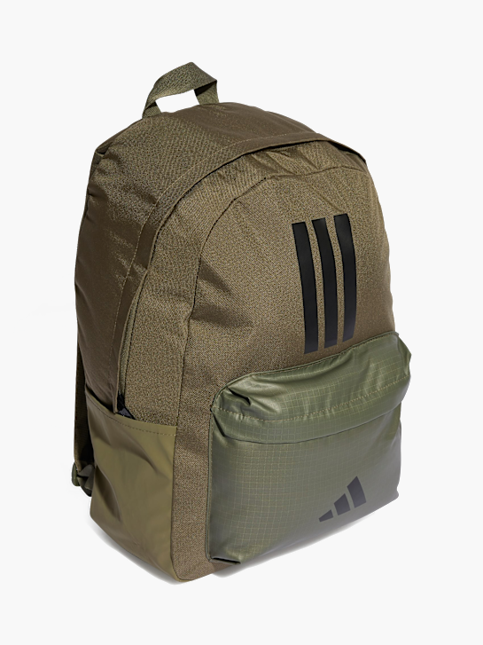 adidas Classic Back To School 3-Streifen Rucksack Olive 142662 2