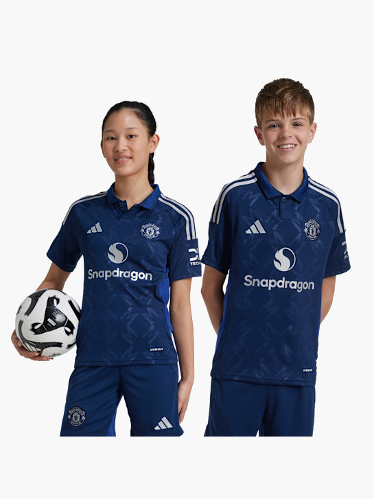 adidas Manchester United 24/25 Kids Auswärtstrikot Blau 141406 3