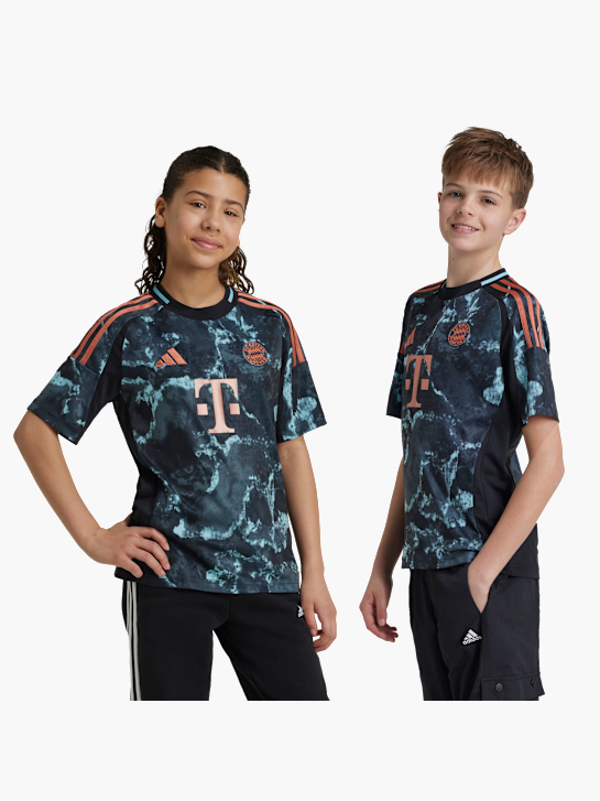 adidas FC Bayern München 24/25 Kids Auswärtstrikot Schwarz 141379 3