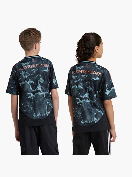 adidas FC Bayern München 24/25 Kids Auswärtstrikot Schwarz 141379 4