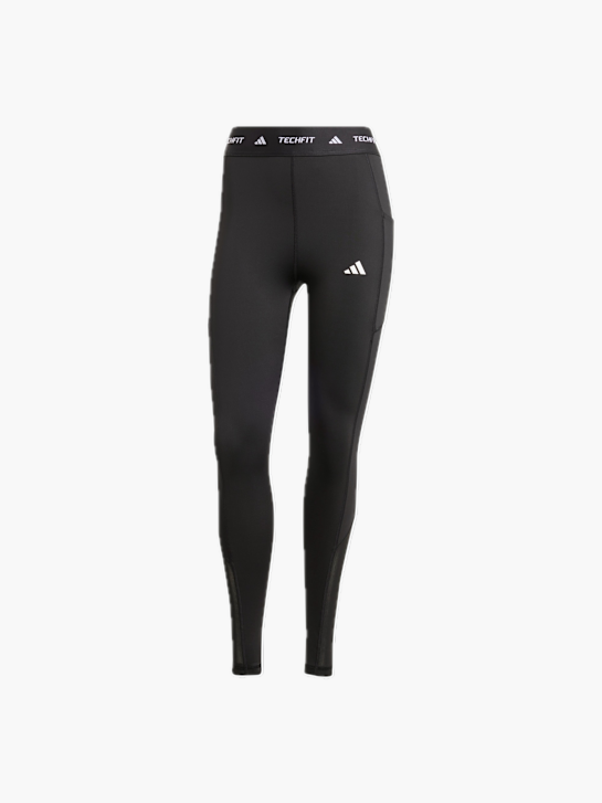 adidas TECHFIT Stash Pocket Full-Length Leggings Schwarz 131932 1