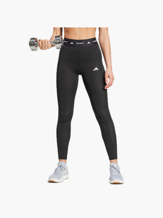 adidas TECHFIT Stash Pocket Full-Length Leggings Schwarz 131932 2