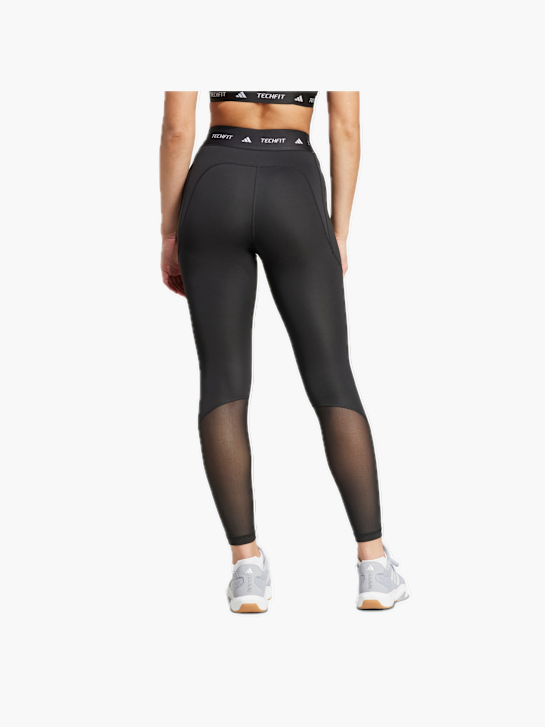 adidas TECHFIT Stash Pocket Full-Length Leggings Schwarz 131932 3