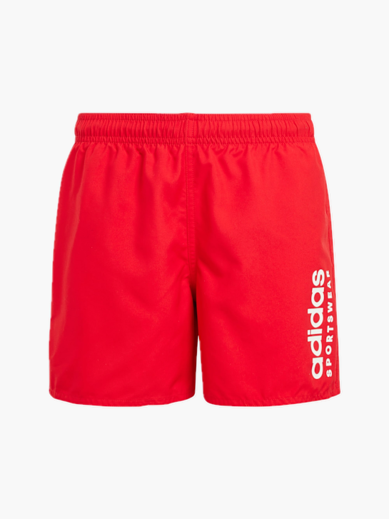 adidas Sportswear Essentials Logo CLX Kids Badeshorts Rot 132117 1