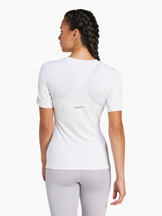 adidas TECHFIT Training T-Shirt Weiß 141377 3