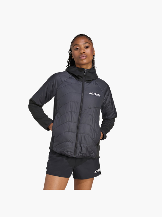 adidas Terrex Multi CLIMAWARM isolierende Hybrid-Kapuzenjacke Schwarz 156361 2