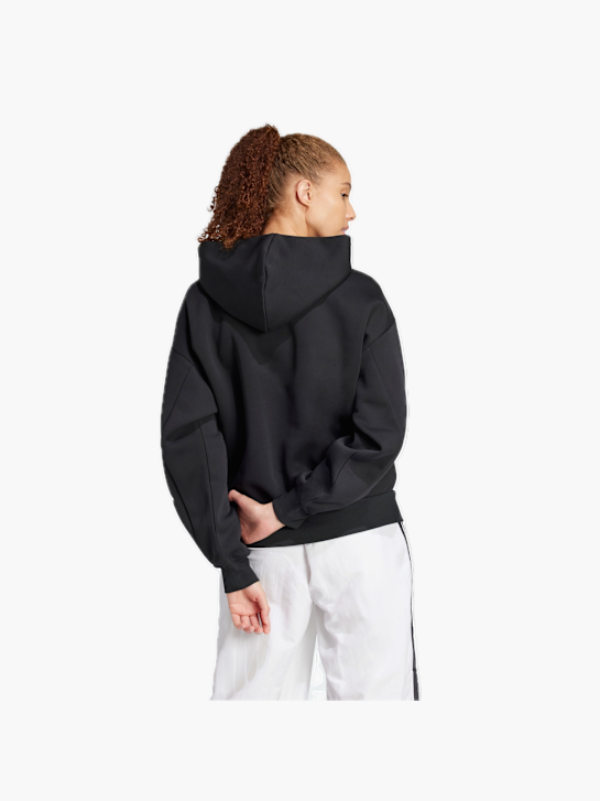 adidas Future Icons 3-Streifen Hoodie Schwarz 132448 3