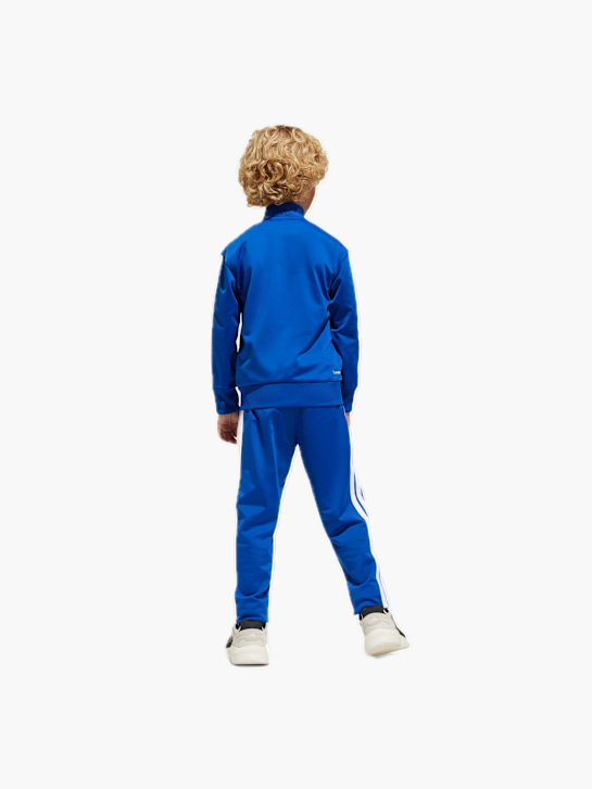 adidas Seasonal Essentials Tiberio 3-Streifen Tricot Kids Trainingsanzug Blau 132213 3