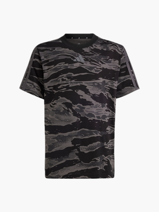 adidas Seasonal Essentials Camo Kids T-Shirt Schwarz 132408 1