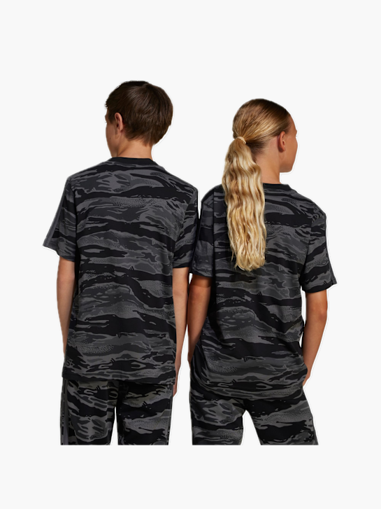 adidas Seasonal Essentials Camo Kids T-Shirt Schwarz 132408 3