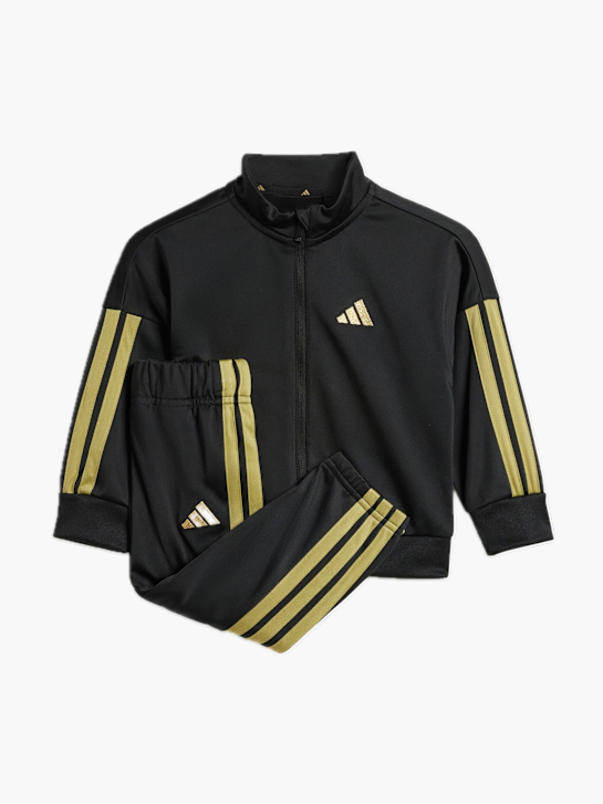 adidas Essentials CLIMACOOL Kids Trainingsanzug Schwarz 132335 1