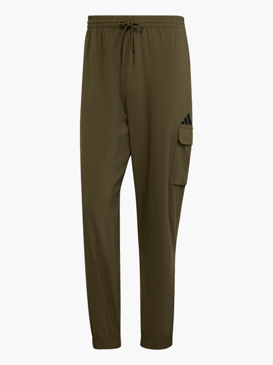 adidas Essentials Small Logo Cargohose Khaki 142488 1