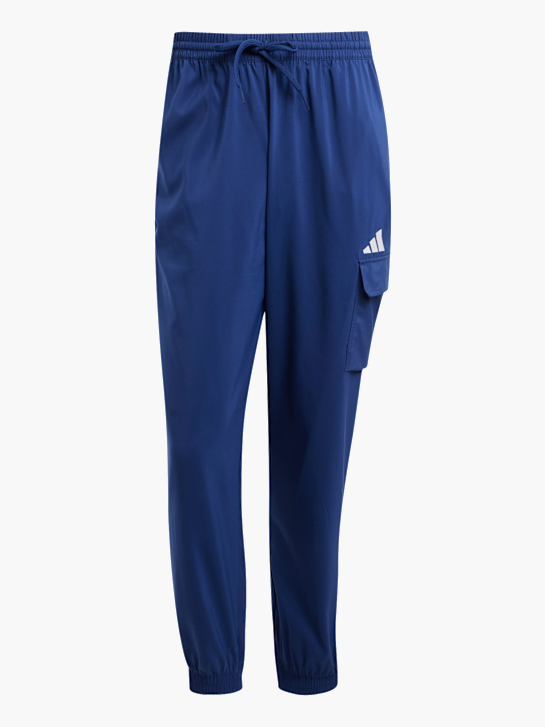 adidas Essentials Small Logo Cargohose Blau 142489 1