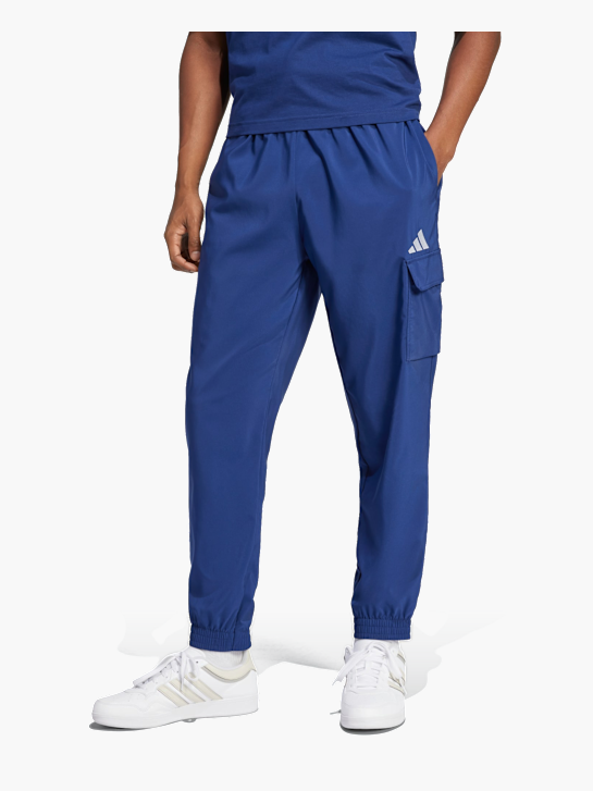 adidas Essentials Small Logo Cargohose Blau 142489 2