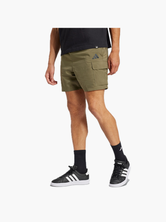 adidas Essentials Small Logo Cargo Chelsea Shorts Grün 132291 2