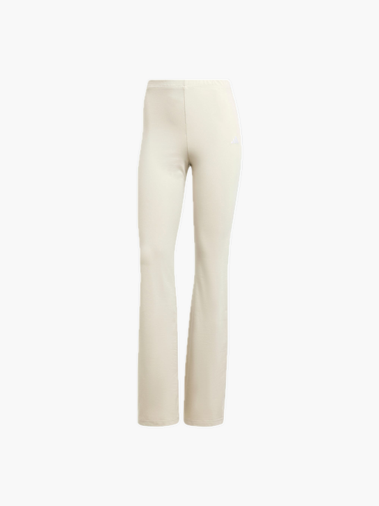 adidas Essentials Small Logo Flared Leggings Beige 132569 1