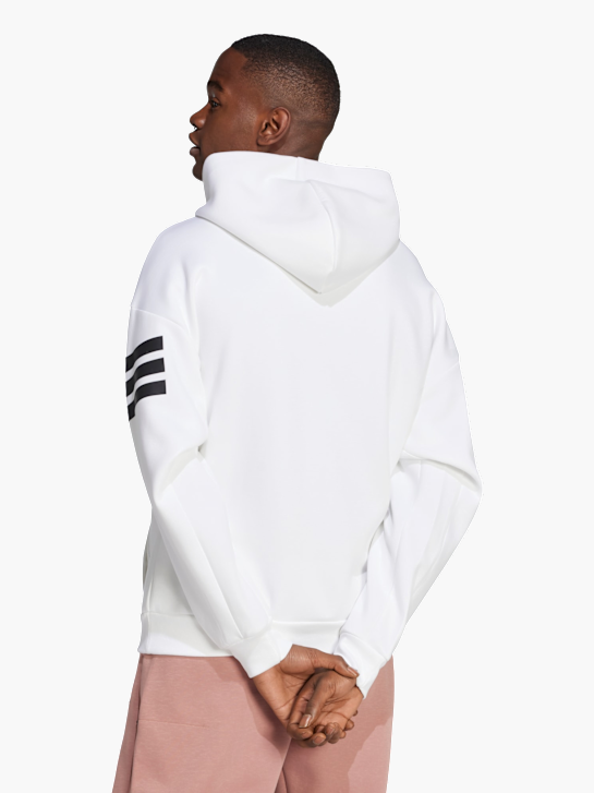 adidas Future Icons 3-Streifen Hoodie Weiß 142433 3