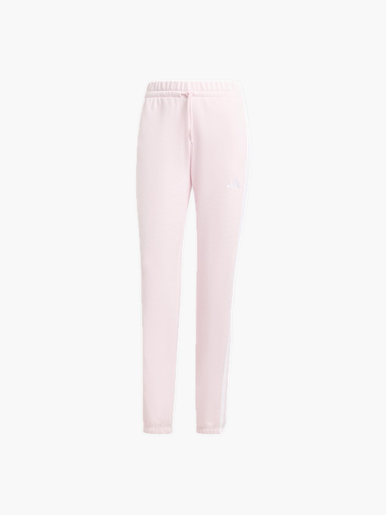 adidas Essentials 3-Streifen French Terry Cuffed Hose Rosa 132578 1