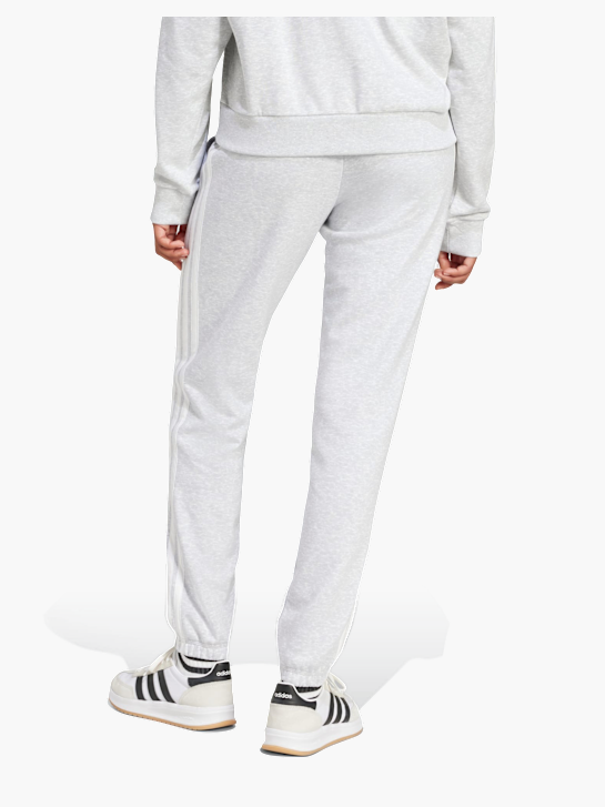 adidas Essentials 3-Streifen French Terry Cuffed Hose Grau 168876 3