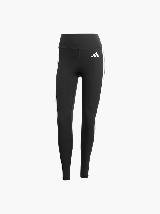 adidas Optime Essentials 3-Streifen 7/8-Leggings Schwarz 156480 1