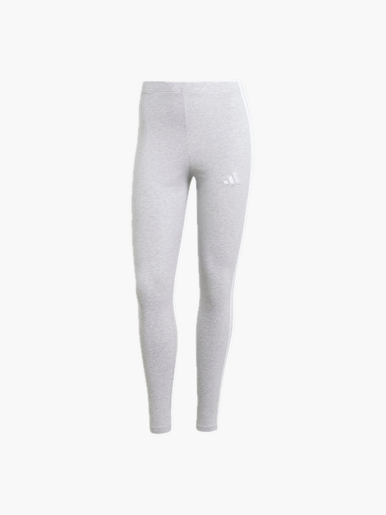 adidas Essentials 3-Streifen Cotton Leggings Grau 132584 1