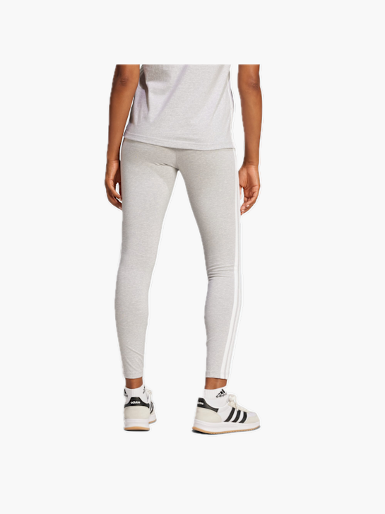 adidas Essentials 3-Streifen Cotton Leggings Grau 132584 3