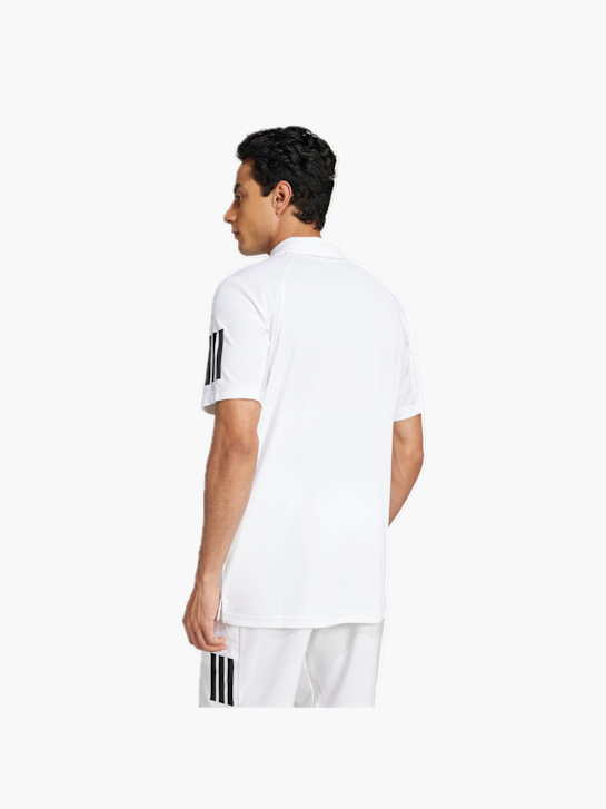 adidas Club Tennis 3-Streifen Poloshirt Weiß 132525 3