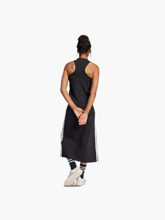 adidas Essentials 3-Streifen Long Racerback Kleid Schwarz 132590 3