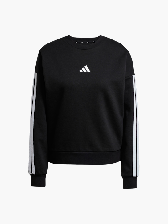 adidas Essentials 3-Streifen Sweatshirt Schwarz 156483 1