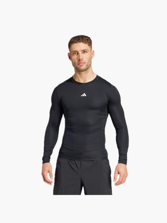 adidas TECHFIT Compression Training Longsleeve Schwarz 132603 2