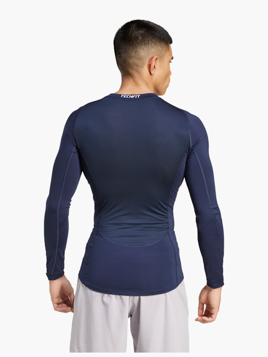 adidas TECHFIT Compression Training Longsleeve Blau 142774 3