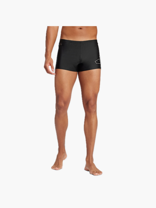 adidas Big Bars Boxer-Badehose Schwarz 131784 2