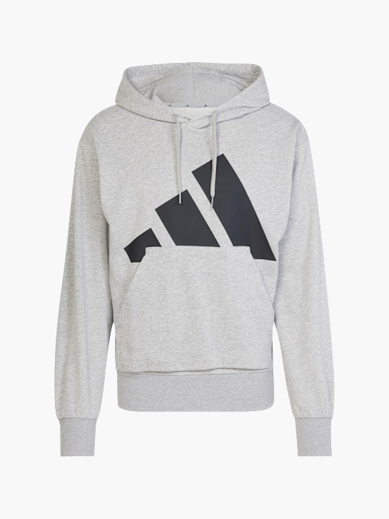 adidas Essentials Big Logo French Terry Hoodie Grau 142650 1