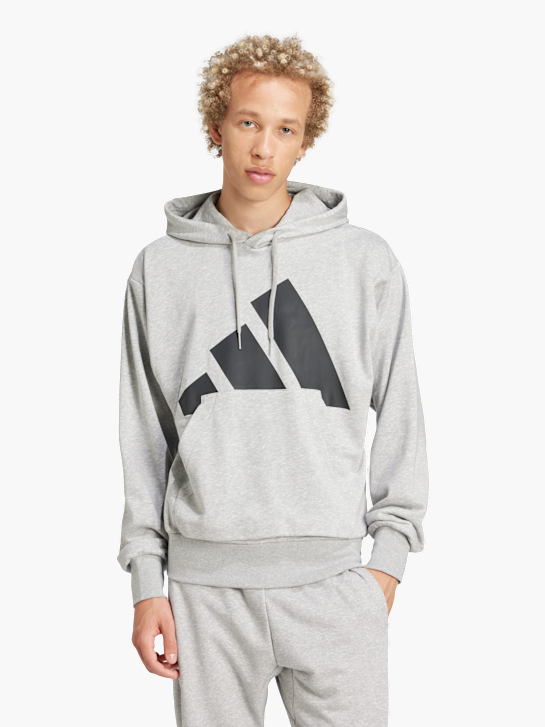 adidas Essentials Big Logo French Terry Hoodie Grau 142650 2