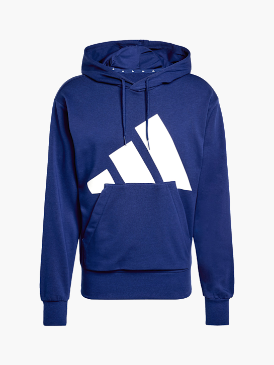 adidas Essentials Big Logo French Terry Hoodie Blau 142651 1