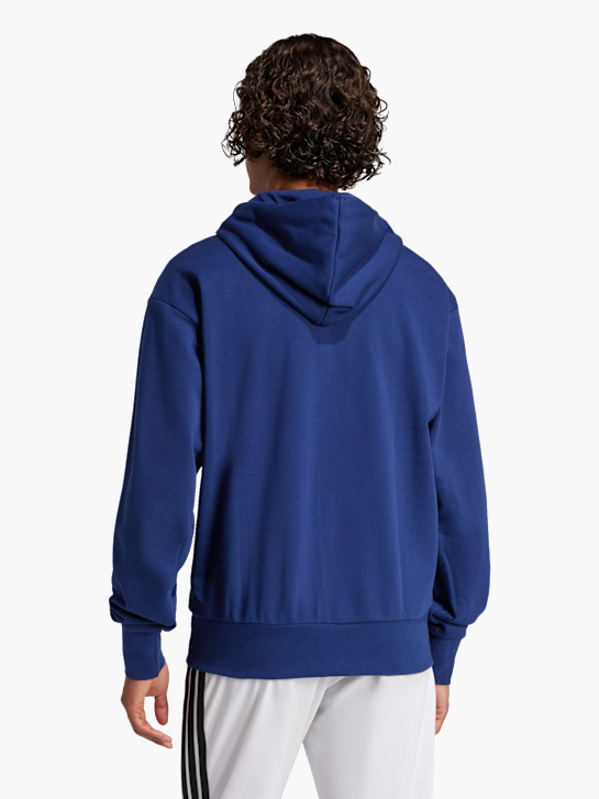 adidas Essentials Big Logo French Terry Hoodie Blau 142651 3