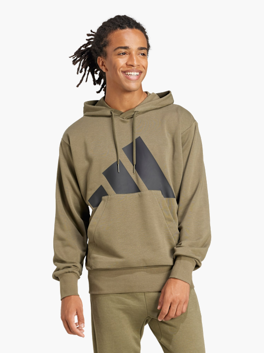 adidas Essentials Big Logo French Terry Hoodie Grün 142652 2