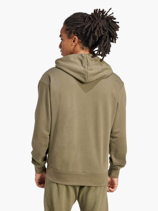 adidas Essentials Big Logo French Terry Hoodie Grün 142652 3