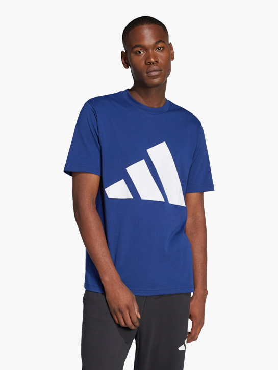 adidas Essentials Big Logo T-Shirt Blau 142474 2