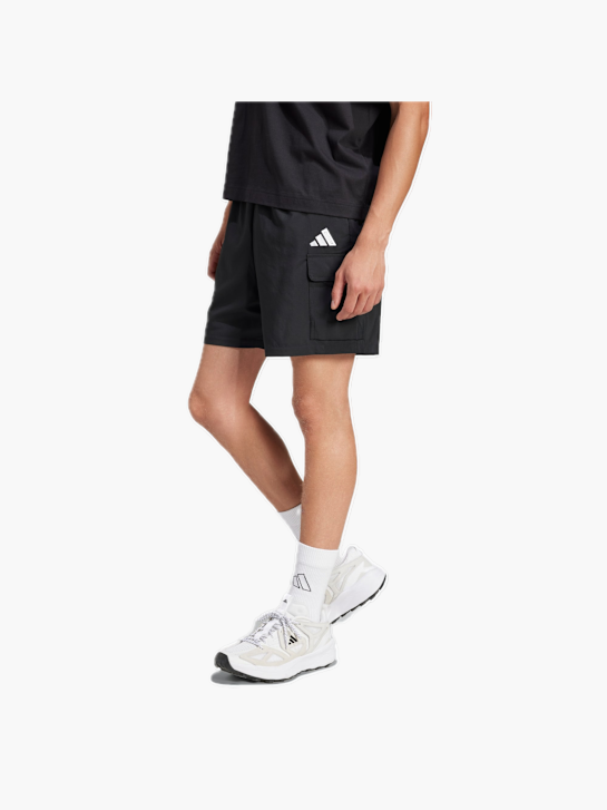 adidas Essentials Small Logo Cargo Chelsea Shorts Schwarz 132292 2