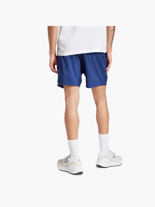 adidas Essentials Small Logo Cargo Chelsea Shorts Blau 132293 3